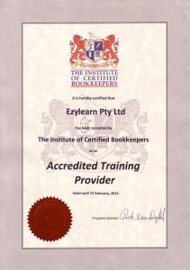 Institute_of_Certified_Bookkeepers Accredited MYOB Training Course