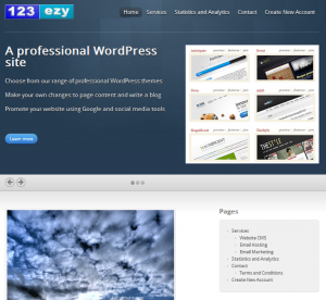 123ezy website design and hosting services for cheap websites