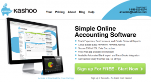 Kashoo Online Bookkeeping Software comparison to MYOB, XERO