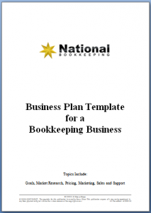 business plan of bookkeeping company