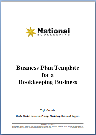 National Bookkeeping Business Plan Template