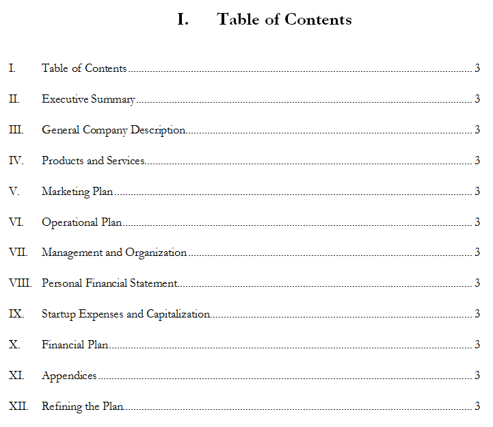 Accounting Firm Business Plan Template