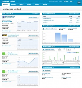 xero online accounting for remote bookkeepers dashboard