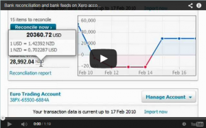 bank feeds in Xero and MYOB for faster bank reconciliation