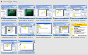 EzyLearn free Powerpoint training course videos at Youtube for contractor inductions
