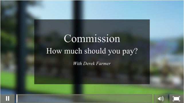 Real Estate Agents Commission - How much should you pay