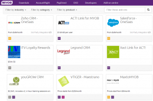 Cloud CRMs that integrate with MYOB AccountRight - online training courses