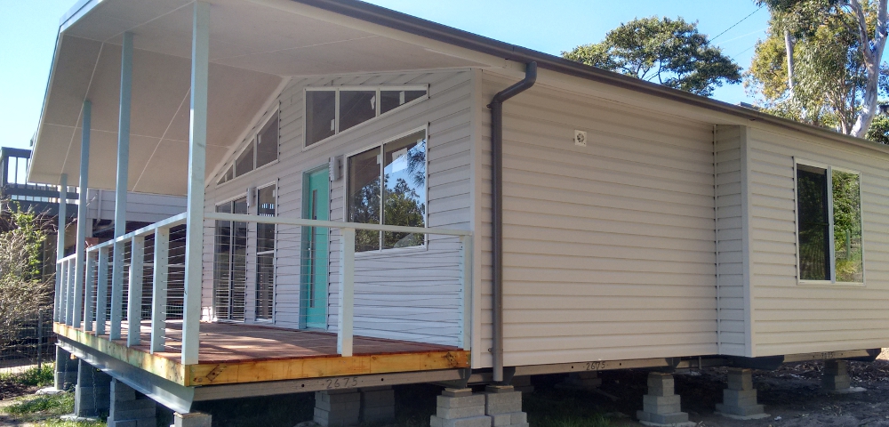 Granny flat manufactured home development for property investment