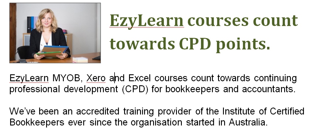 EzyLearn online training courses count towards CPD points