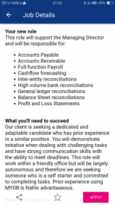 Advanced Accounting Admin Job & MYOB Training Courses