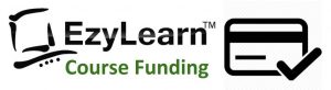 EzyLearn Online Training Courses logo 2 funding less than $25 per week for Xero, MYOB, Excel & more