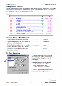 Data Entry and Microsoft-Word-Training-Course-Workbook-204