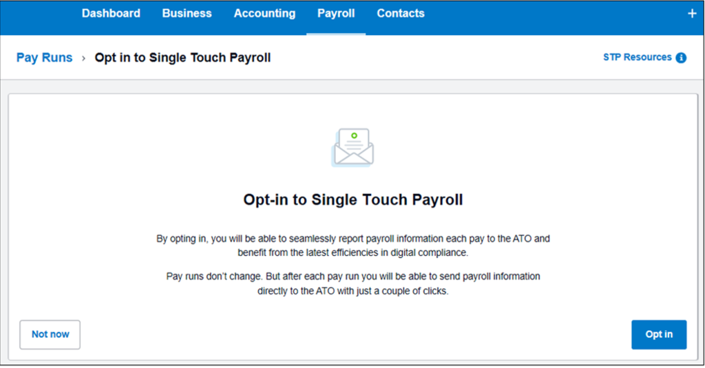 Learn how to use Single Touch Payroll in the Xero Payroll Administration training course & Certificate