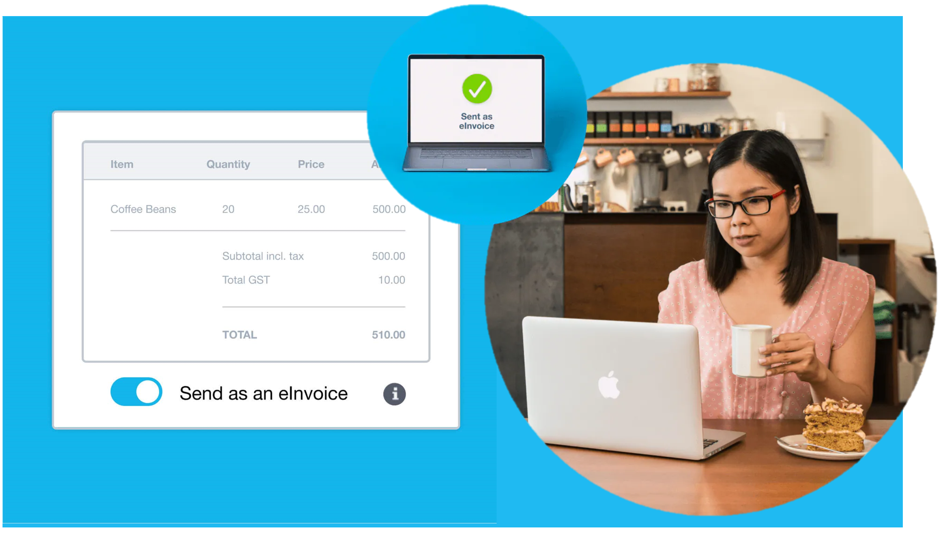 Learn about einvoicing using Xero