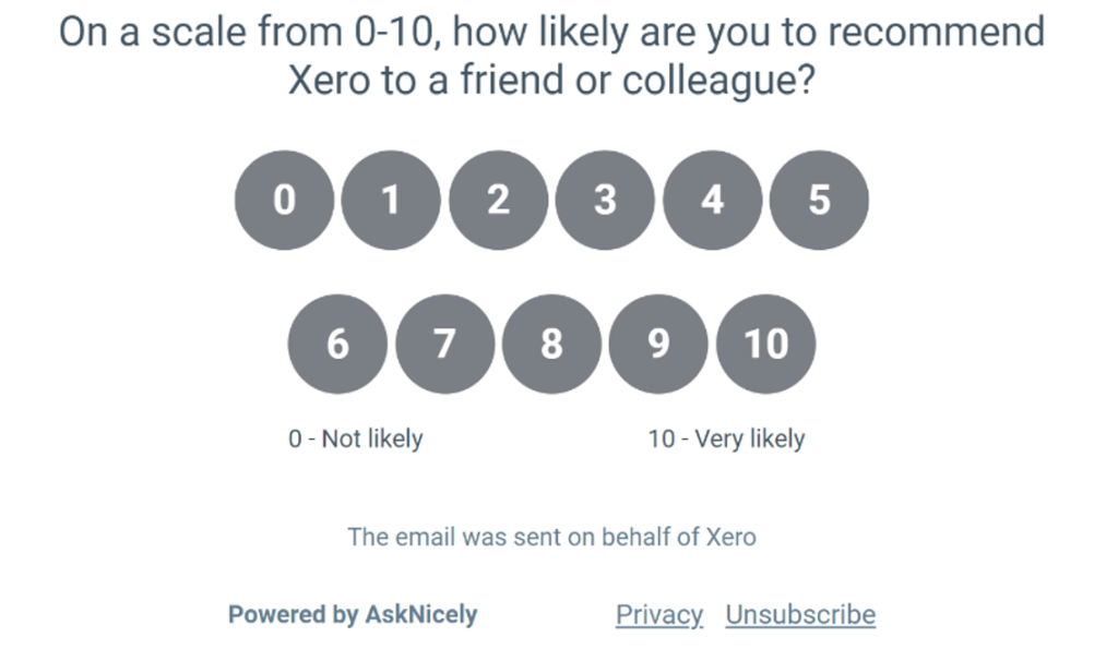NPS-Xero-survey