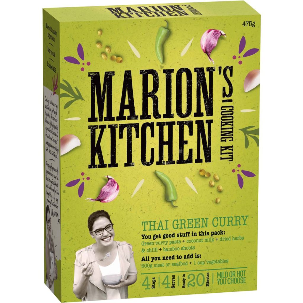 Marions Thai Green Curry Recipes available from Woolworths and Coles and Great for healthy meal planning - Online Excel & Outlook Training