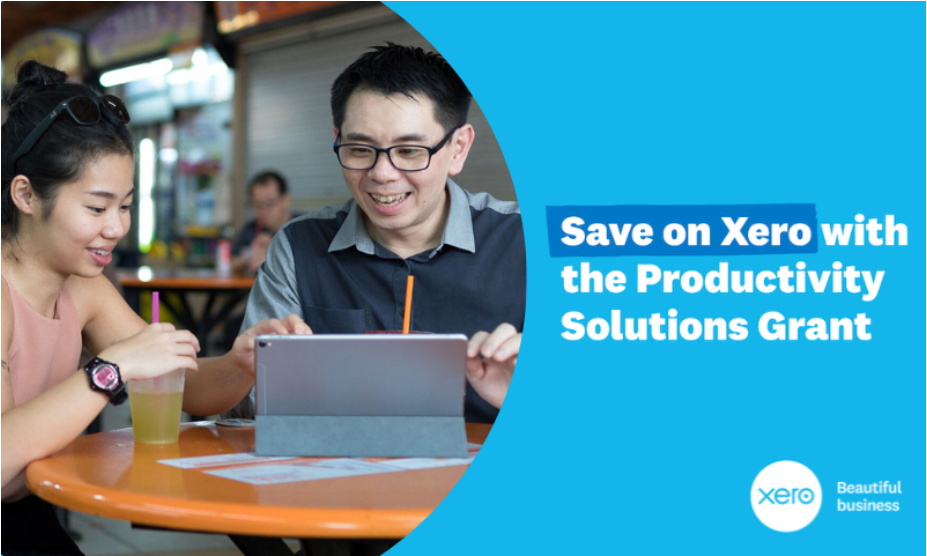 Singapore Government Productivity Solutions Grant pays up to 70 percent for up to 2000 dollars for Xero Setup and Training - EzyLearn Online Courses