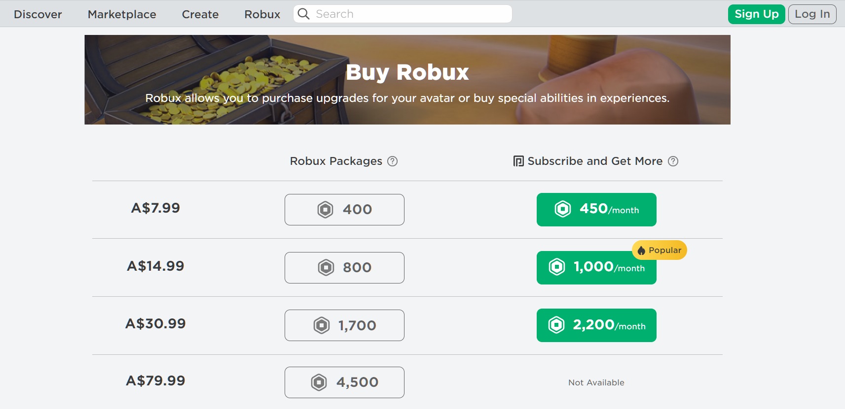 roblox marketplace robux