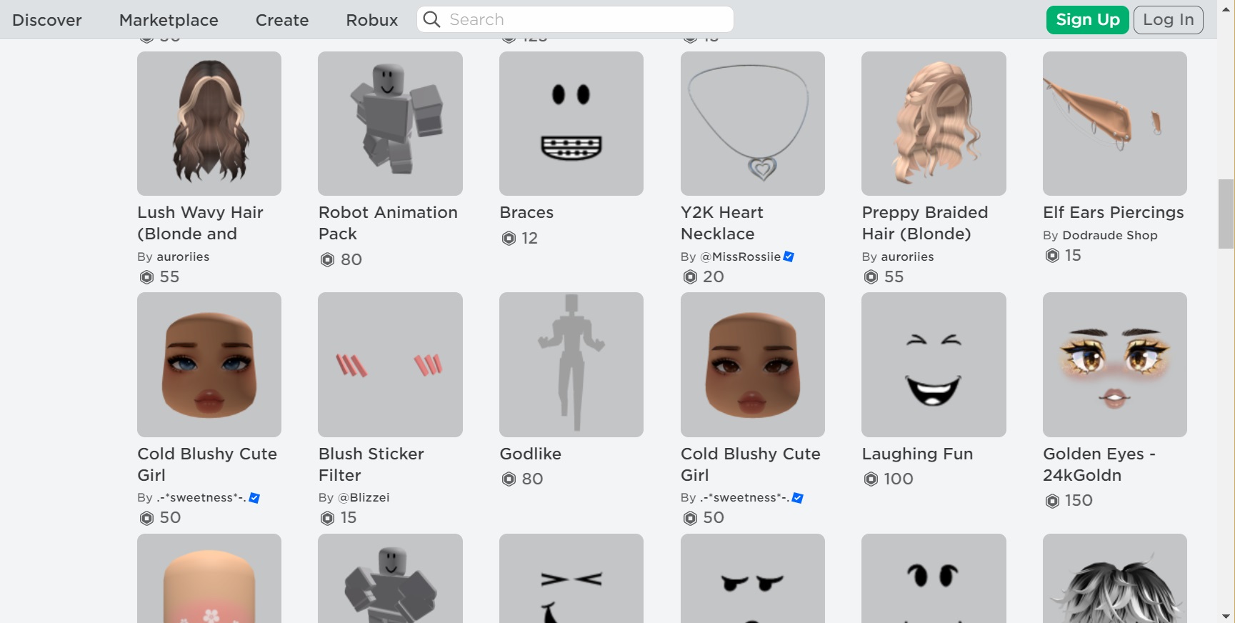 Roblox integrations